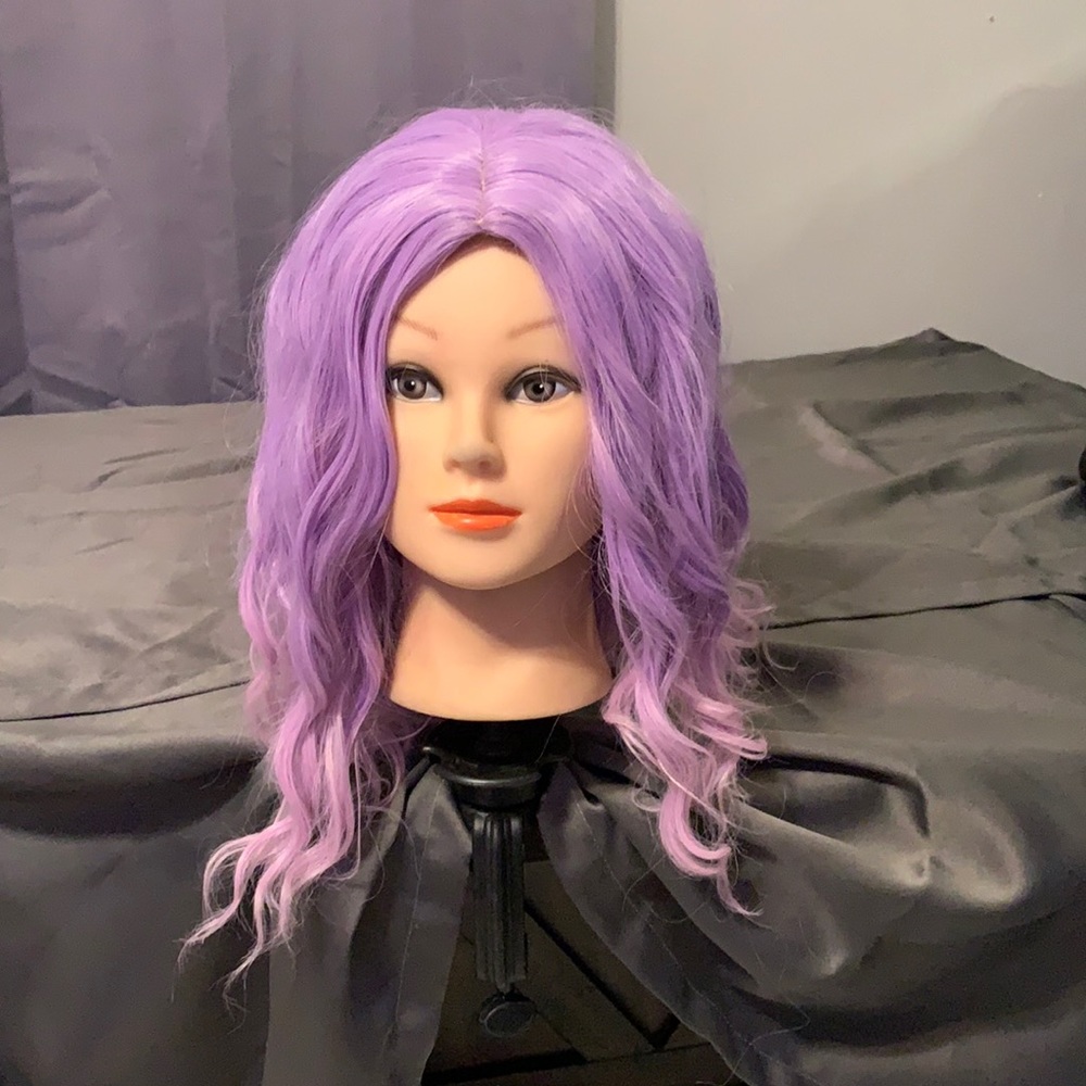 Synthetic ombré wig